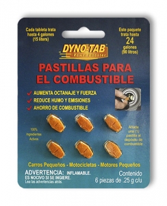 Dyno-tab® Fuel Treatment Mini - Spanish