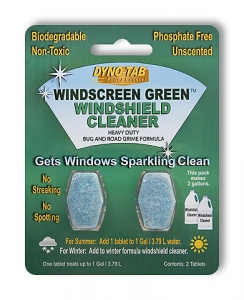 Dyno-tab® Windscreen Green® 2-tab Card